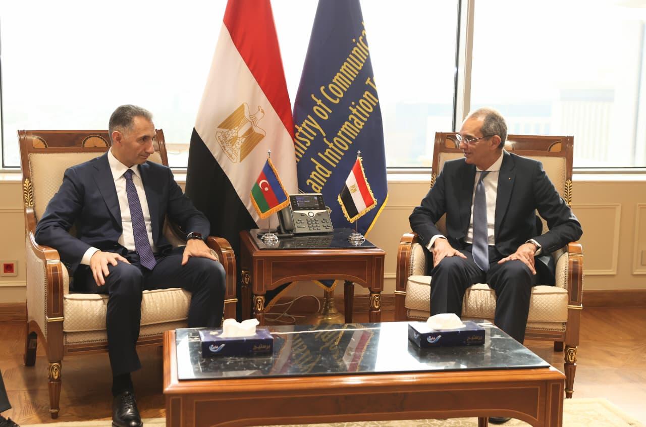 تعاون مصرى أذربيجانى  فى مجالات التحول الرقمى والذكاء الاصطناعى  والأمن السيبرانى وبناء القدرات الرقمية 